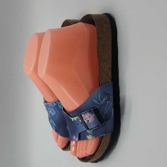 Papillio by birkenstock catalina blue floral dream slip on shoes size 36 - Picture 2 of 6